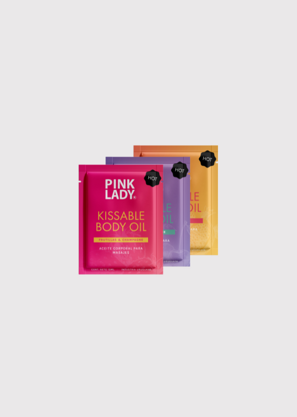Aceite Romántico Besable | Sachets x9 Unidades