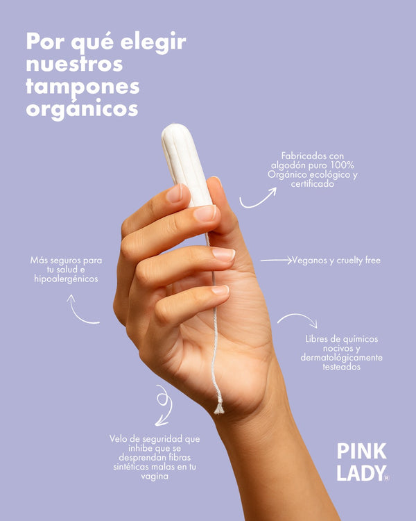 Suscripción Mensual de Tampones 100% Orgánicos