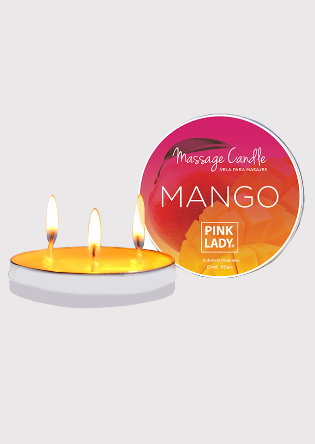 Vela para masajes - Fragancia Mango